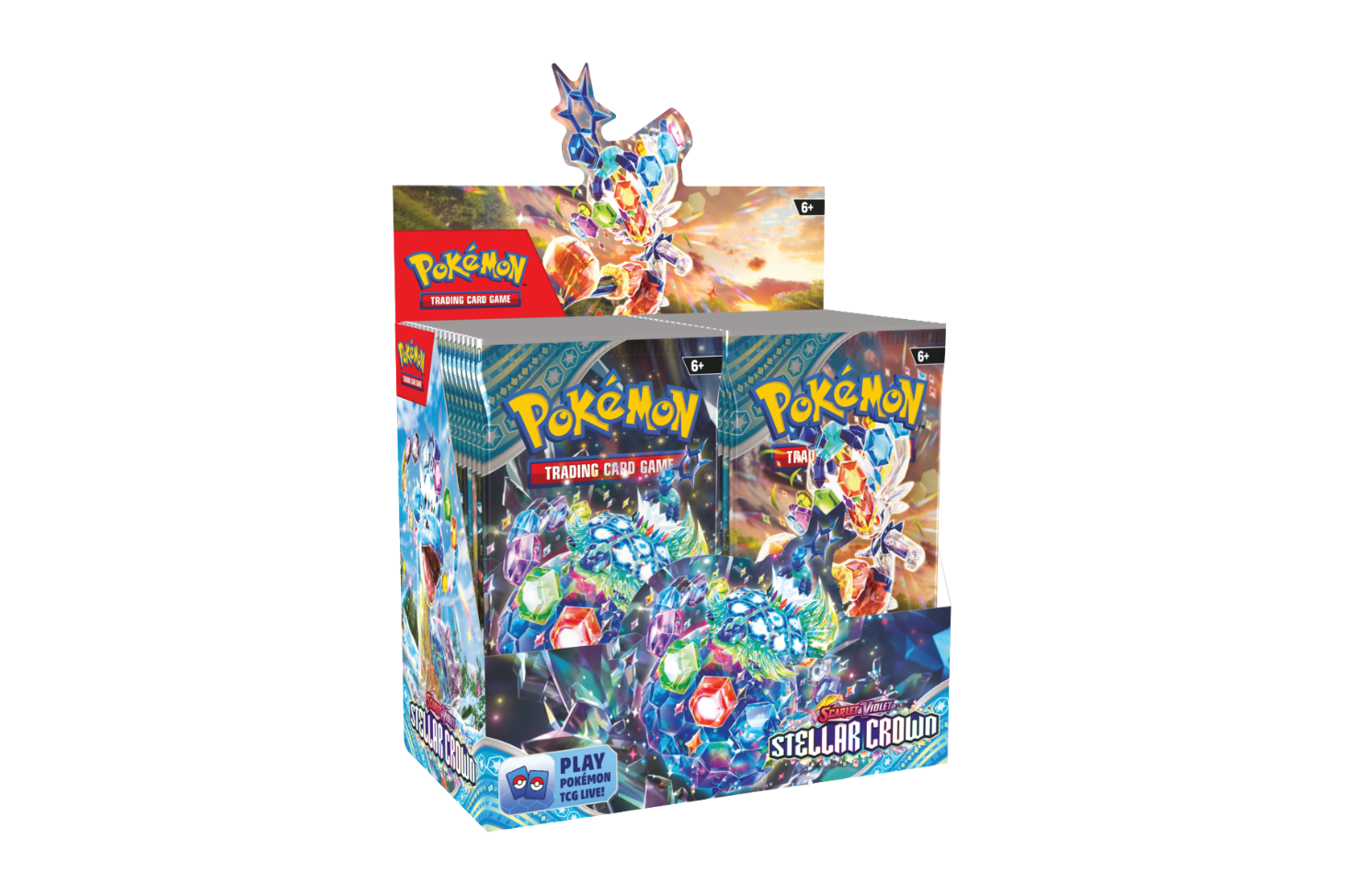 2024 Pokémon Scarlet & Violet Stellar Crown Booster Box